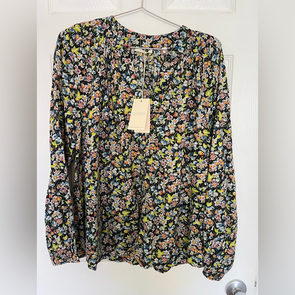 NWT Doen Jill Top in Blossom Breeze - Picture 3 of 7